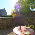 terrasse eco gite aveyron bezonnes